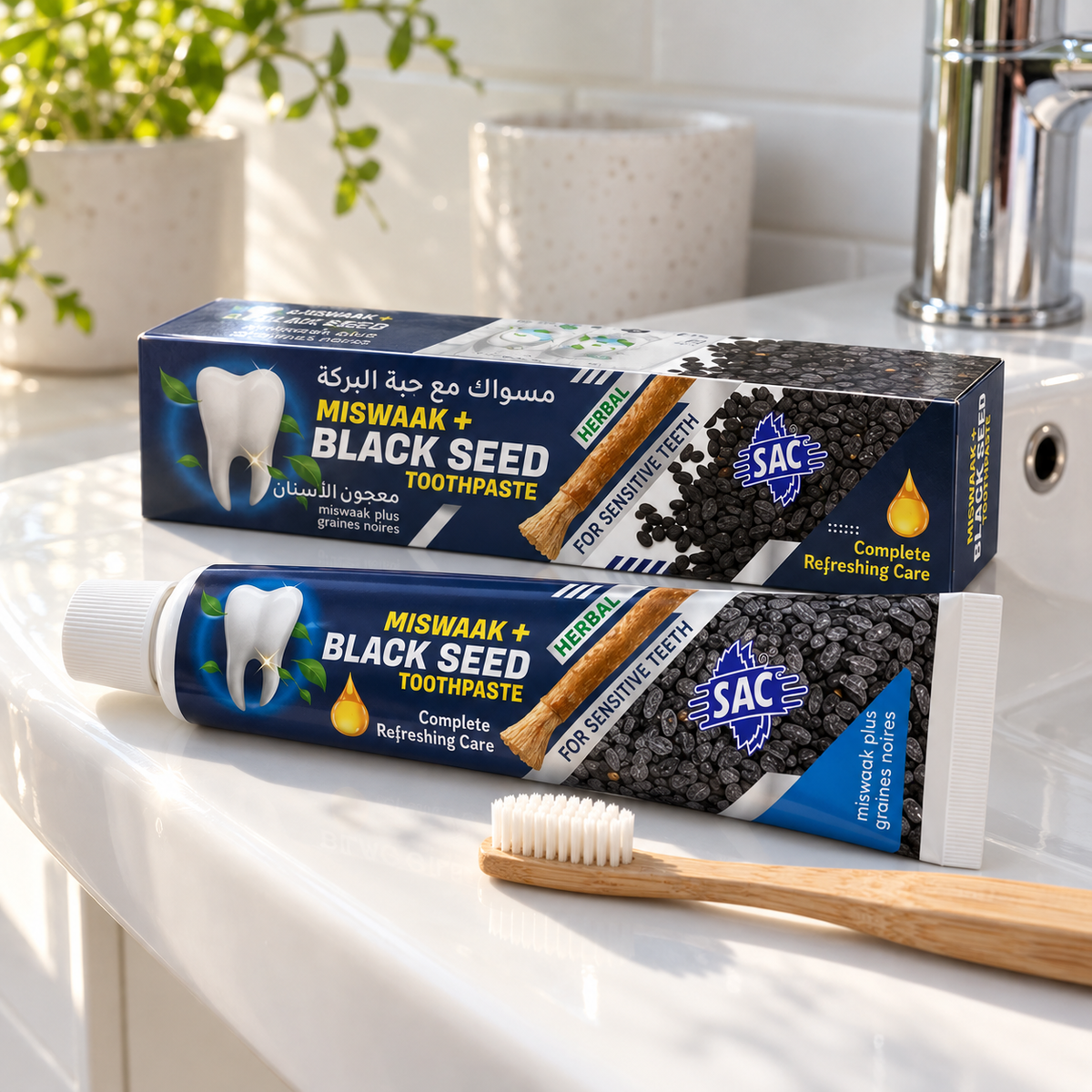 Pasta de dinti Black Seed Miswaak 125 g